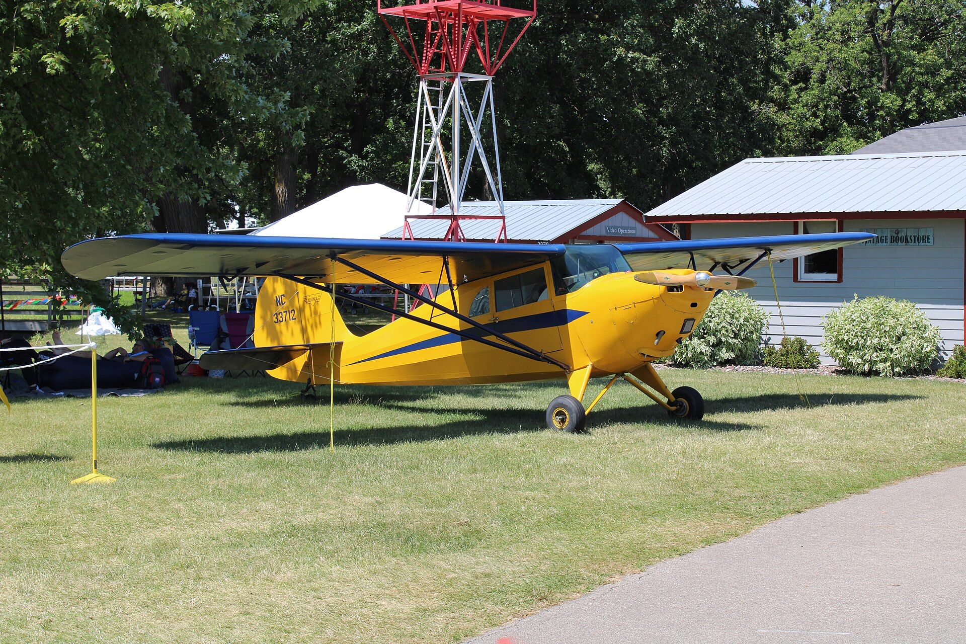 Vintage Plane Makes Emergency Landing in Wisconsin Field After Engine Failure