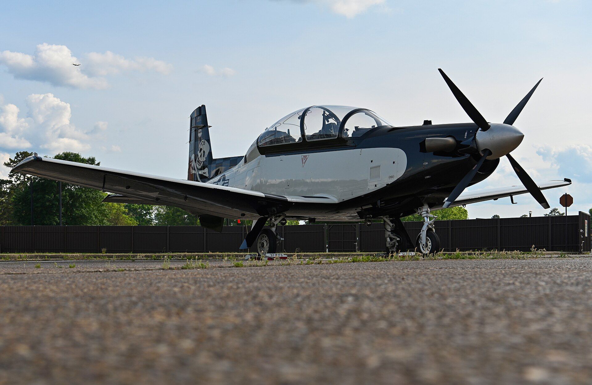 Two Air Force pilots eject safely from T-6A Texan II near Seguin, Texas