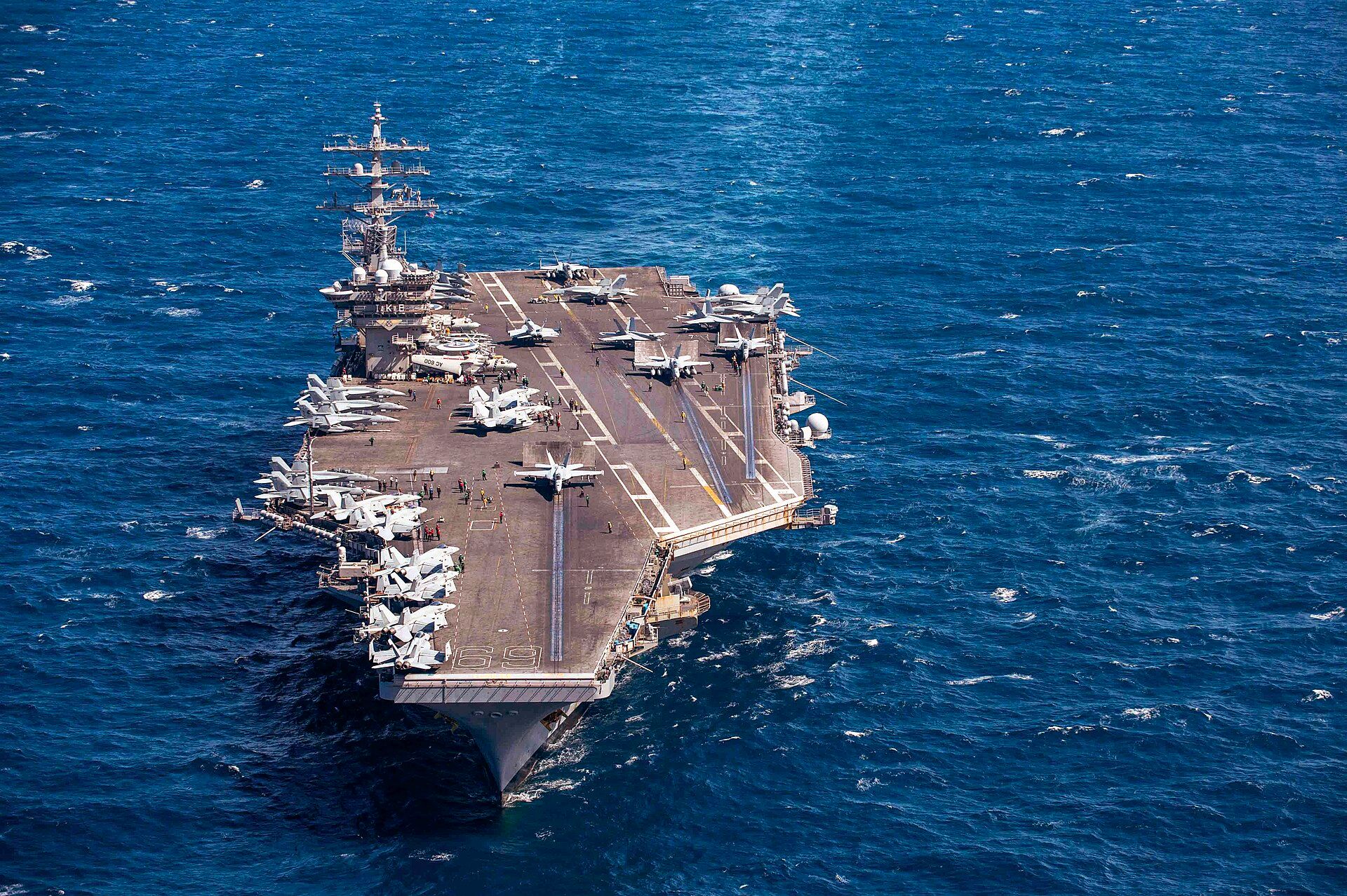 Four Injured in Landing Mishap Aboard USS Dwight D. Eisenhower